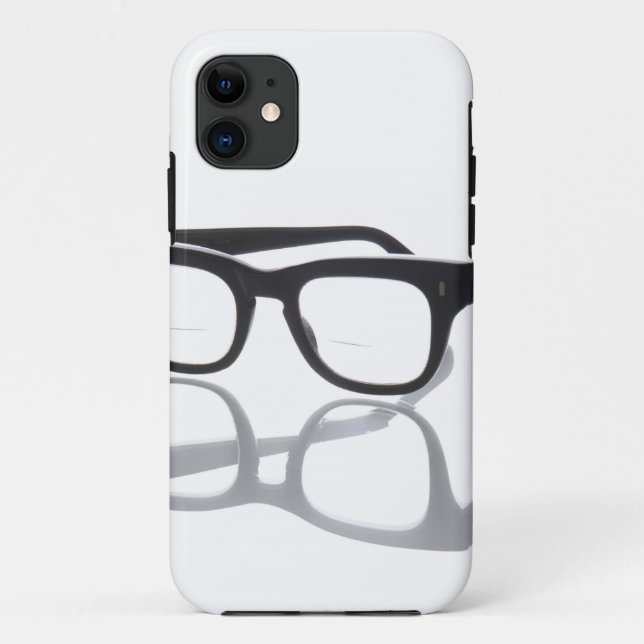 Geek glasses nerds nerd black iPhone 5S 4 case (Back)