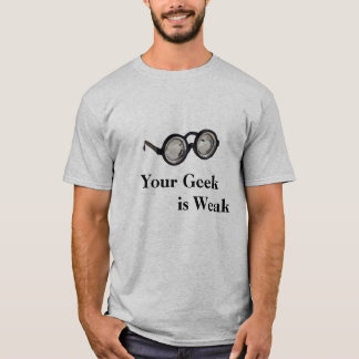 Geek Glasses, Your Geek          i... - Customized T-Shirt