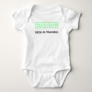GEEK IN TRAINING BABY BODYSUIT