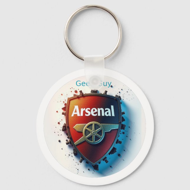 Geek Keychain - Arsenal (Front)