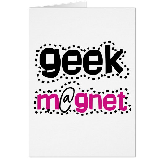 Geek Magnet Cards (Front)