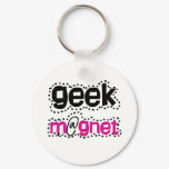 Geek Magnet Keychain