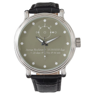 GEEK   moon phase Watch