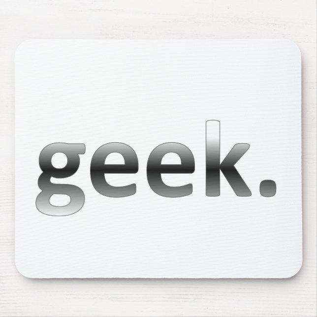 Geek Mouse Pad (Front)