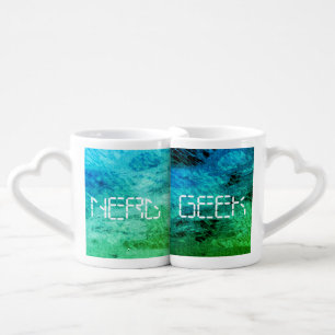 GEEK & NERD DAY & NIGHT COFFEE MUG SET
