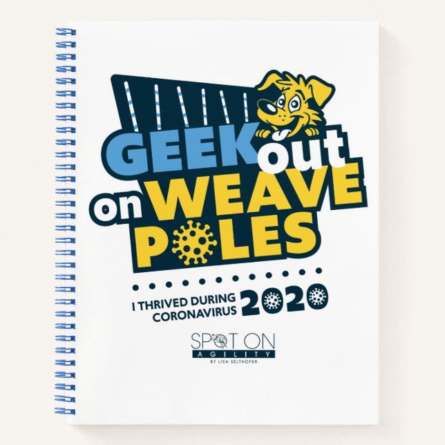Geek Out on Weaves - Notebook (Front)