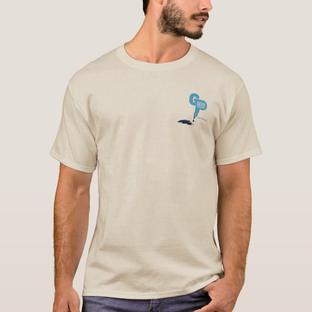 Geek Philosophy Vetruvian Man Classic tee (Front)