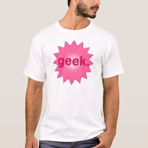 Geek Pink T_Shirt