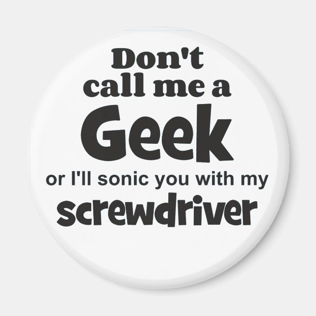 Geek screwdriver bf magnet (Front)