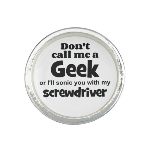 Geek screwdriver bf ring