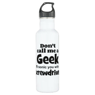 Geek screwdriver bf stainless steel water bottle