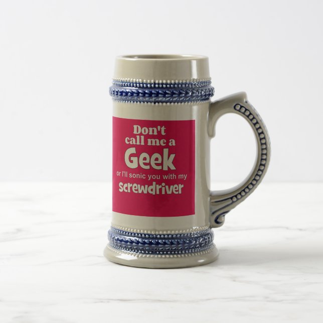 Geek screwdriver wf beer stein (Right)