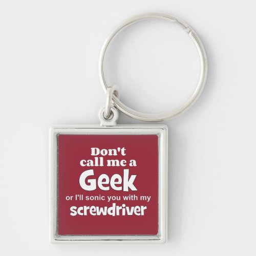 Geek screwdriver wf keychain