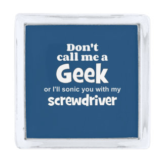 Geek screwdriver wf silver finish lapel pin
