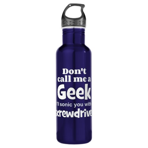 Geek screwdriver wf water bottle