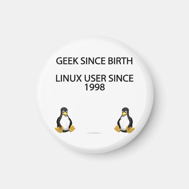Geek since birth. Linux user since 1998. Magnet (Front)
