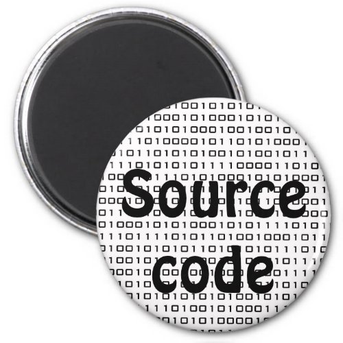 geek  source code magnet