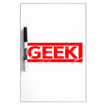 Geek Stamp Dry Erase Board