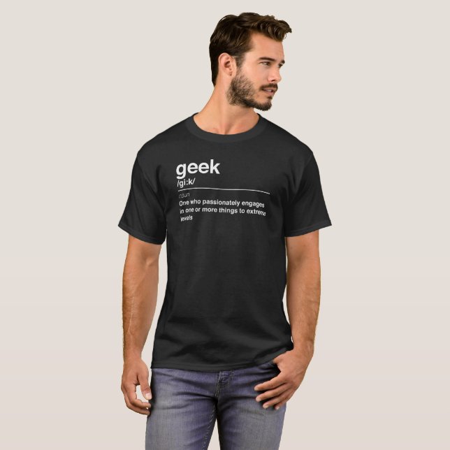 Geek T-Shirt (Front Full)