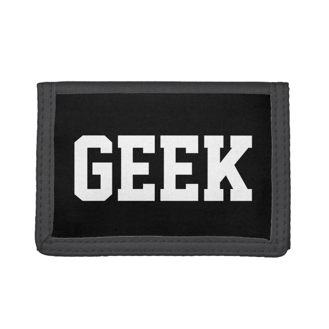 Geek Tri-fold Wallet (Front)