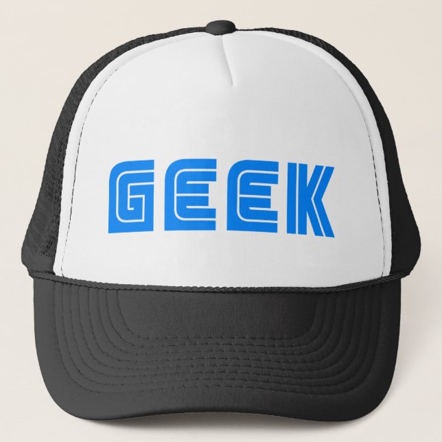 Geek Trucker Hat (Front)