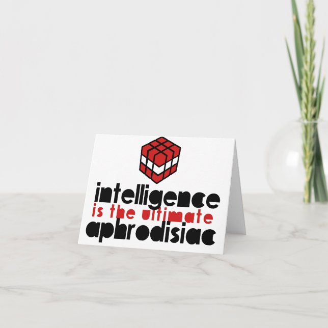 Geek Valentine Holiday Card (Front)