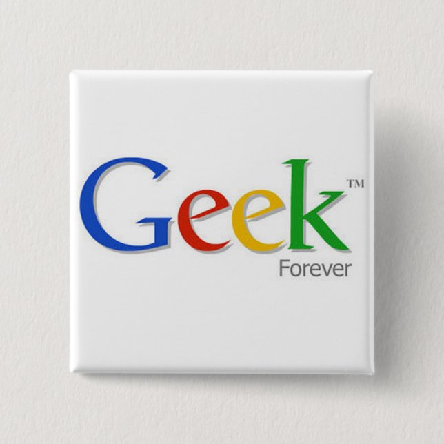Geekforever Pinback Button (Front)