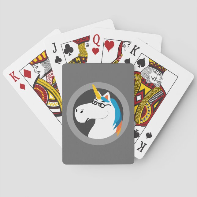 Geekicorn Poker Cards (Back)
