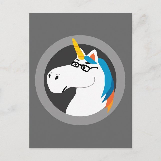 Geekicorn Postcard (Front)