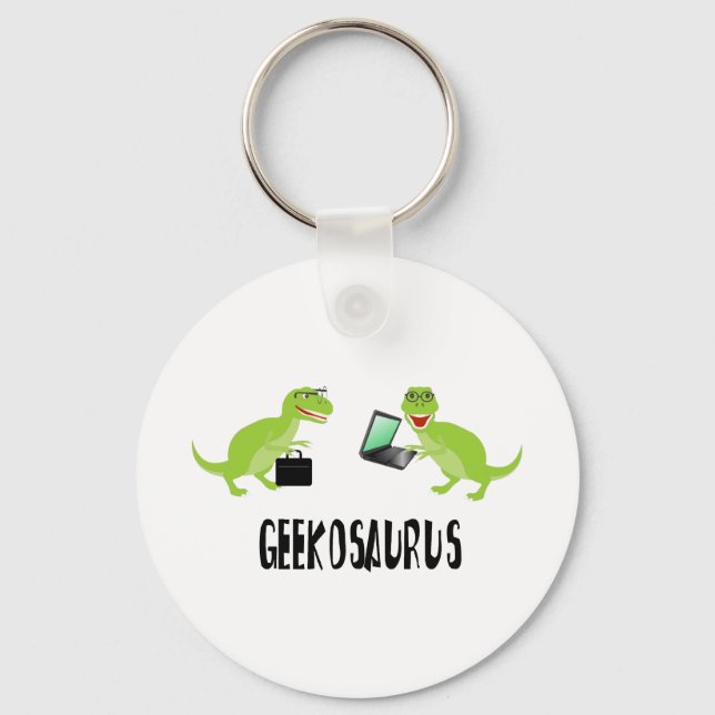 geekosaurus keychain (Front)