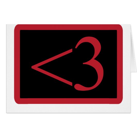 Geek's Heart Cards (Front Horizontal)