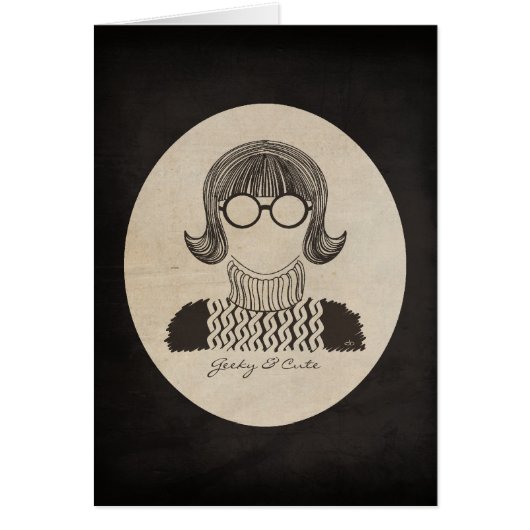 Geeky and Cute Cards (Front)