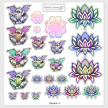 Geeky Chic Sticker Sheet