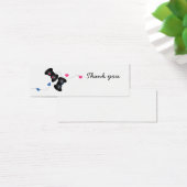 Geeky Gamer Thank You Mini Cards Dark (Blue/Pink) (Desk)