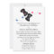 Geeky Gamers Wedding Invitation Dark (Blue/Pink)