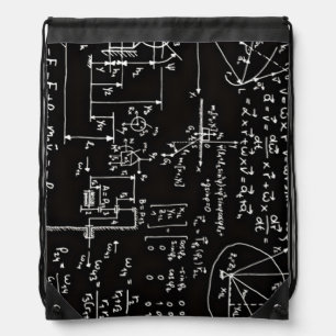 Geeky Math Mathematics Drawstring Bag