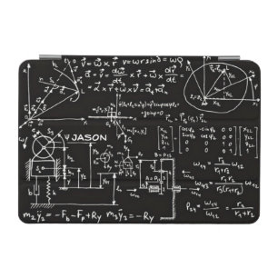 Geeky Math Mathematics Personalized iPad Mini Cover