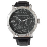 Geeky Math Mathematics Personalized Watch Geeky Math Mathematics Personalized Watch