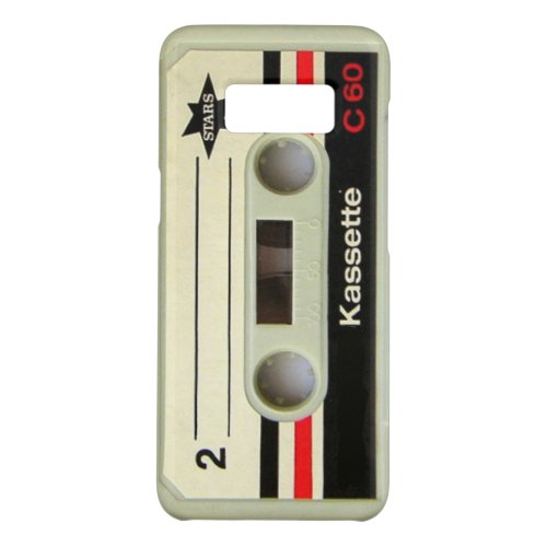 Geeky nerdy 1980s cassette retro cassette tape Case_Mate samsung galaxy s8 case