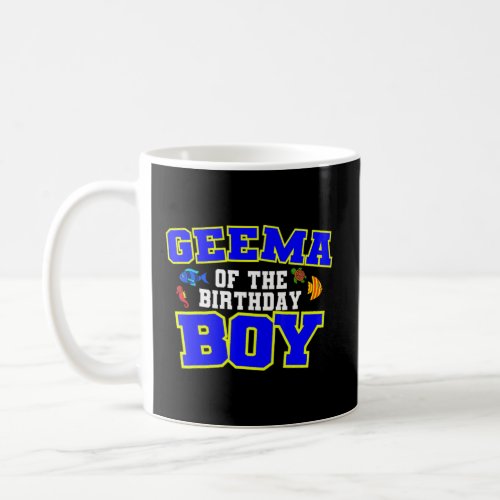 Geema Of The Birthday Boy Fishing Theme Bday Celeb Coffee Mug