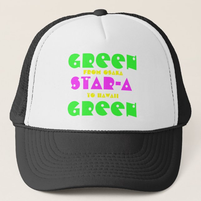 GEENGREEN TRUCKER HAT (Front)