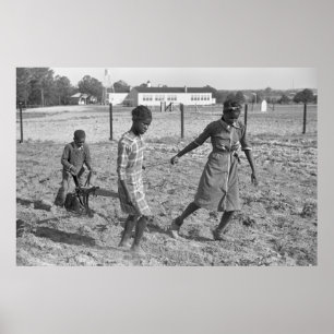 Gee's Bend Garden, 1930s Poster