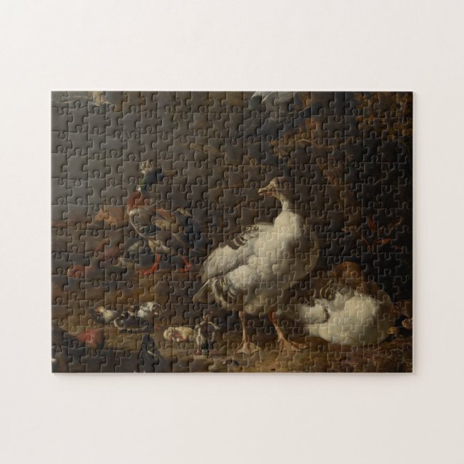 Geese and Ducks - 17th Century Dutch Fine Art