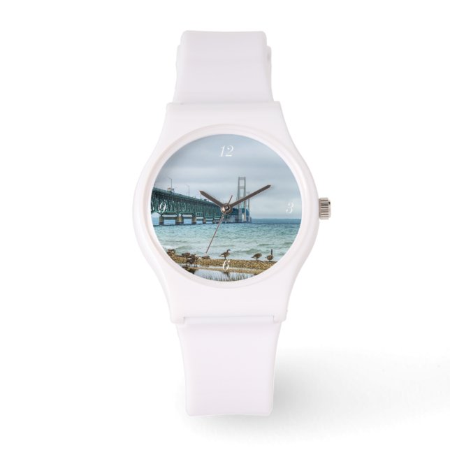 Geese At Mighty Mac Watch (Front)