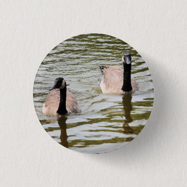 Geese   button (Front)