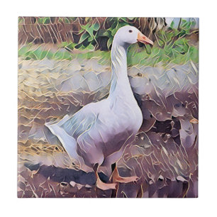 GEESE CERAMIC TILE