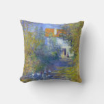 Geese In The Creek Claude Monet Fine Art Throw Pillow at Zazzle