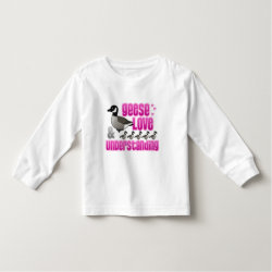 Geese, Love & Understanding Toddler Long Sleeve T-Shirt