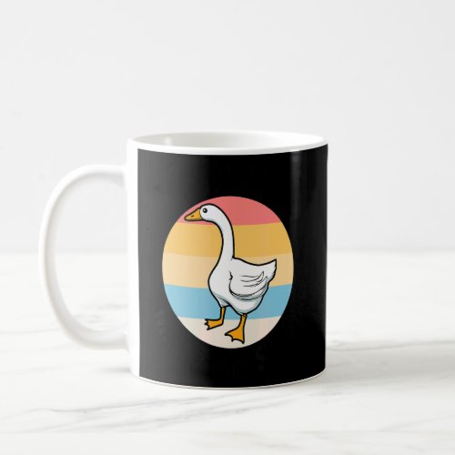 Geese Make Me Smile Nature Ironic Saying Goose  Coffee Mug