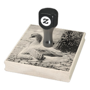 Geese Rubber Stamp
